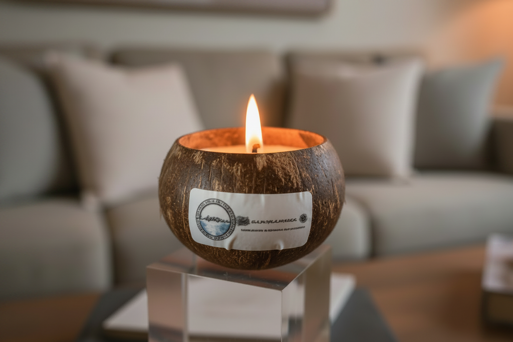 Coconut Shell Candles Majesty